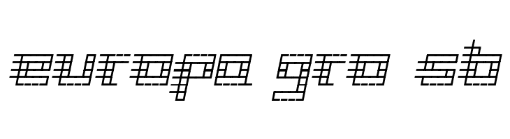 Gridli Italic  Free Fonts Download