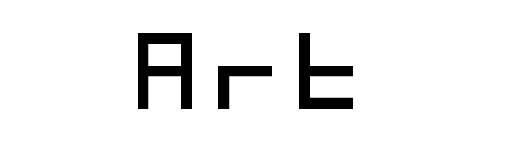 7-Segment Normal Regular  Free Fonts Download