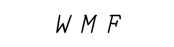 YOzFontN97 Italic  Free Fonts Download