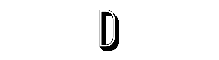 Curvada Shadow  Free Fonts Download