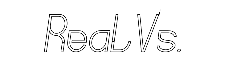 Curvada Outline Italic  Free Fonts Download