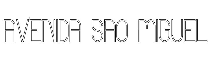 Curvada Outline  Free Fonts Download