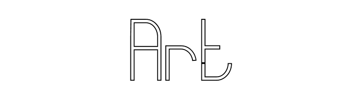 Curvada Outline  Free Fonts Download