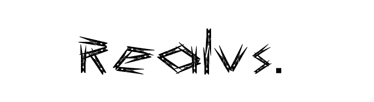 KNIJPER  Free Fonts Download