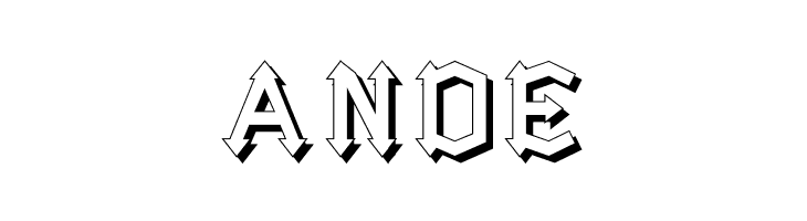 ArrowheadLakeSunlit  Free Fonts Download