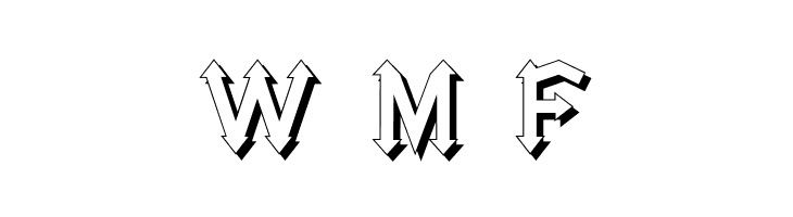 ArrowheadLakeSunlit  Free Fonts Download