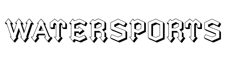 ArrowheadLakeShadows  Free Fonts Download