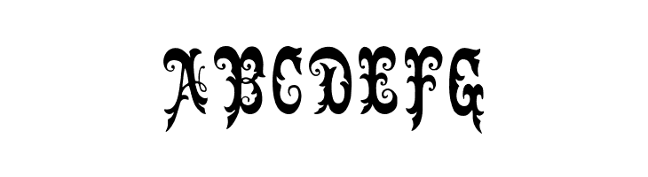 GingerbreadVictorian  Free Fonts Download