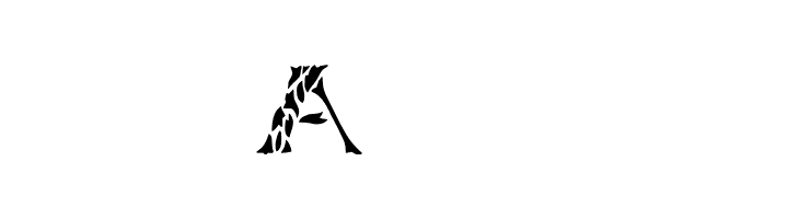 LeafyStencil  Free Fonts Download