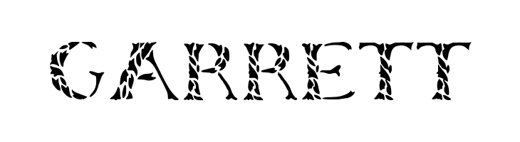 LeafyStencil  Free Fonts Download