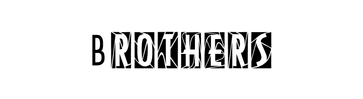 ModernStainedGlass2Tone  Free Fonts Download