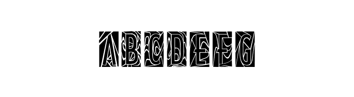 ModernStainedGlass  Free Fonts Download