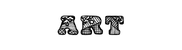 PatchworkAlphabet  Free Fonts Download