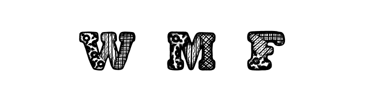 PatchworkAlphabet  Free Fonts Download