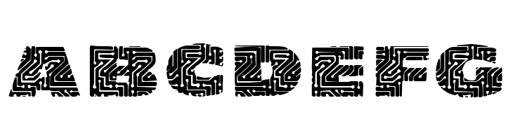 PrintedCircuit  Free Fonts Download