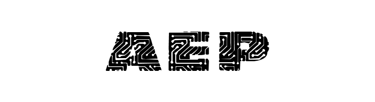 PrintedCircuit  Free Fonts Download