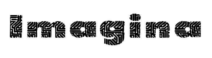 PrintedCircuit  Free Fonts Download