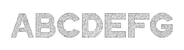 QuiltedStippled  Free Fonts Download