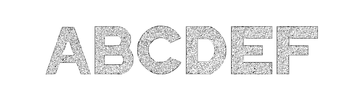 QuiltedStippled  Free Fonts Download