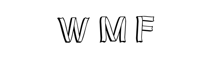 RibbonShadow  Free Fonts Download
