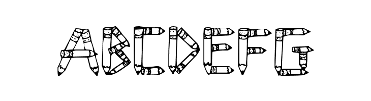 SketchPencils  Free Fonts Download