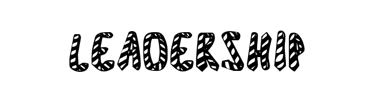 Striped Neckties  Free Fonts Download