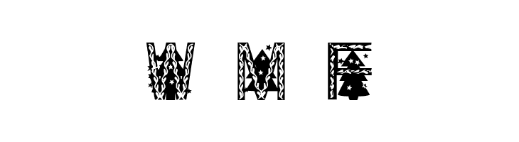 XmasTree II  Free Fonts Download