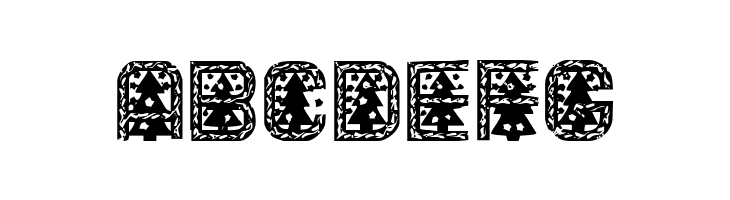 XmasTree  Free Fonts Download