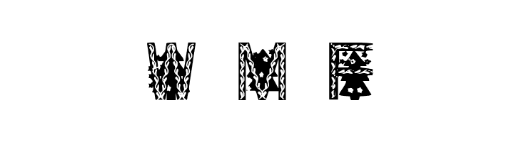 XmasTree  Free Fonts Download