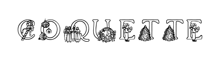 XmasAlpha  Free Fonts Download