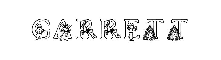 XmasAlpha  Free Fonts Download