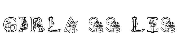 XmasAlpha  Free Fonts Download