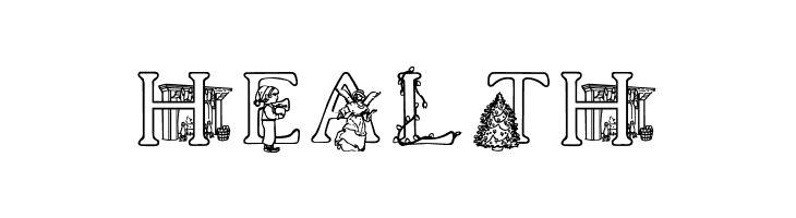 XmasAlpha  Free Fonts Download