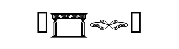 ap fancy frames  Free Fonts Download