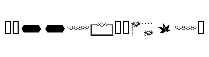 ap fancy frames  Free Fonts Download