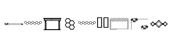 ap fancy frames  Free Fonts Download