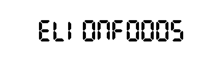 Digital Display Regular  Free Fonts Download