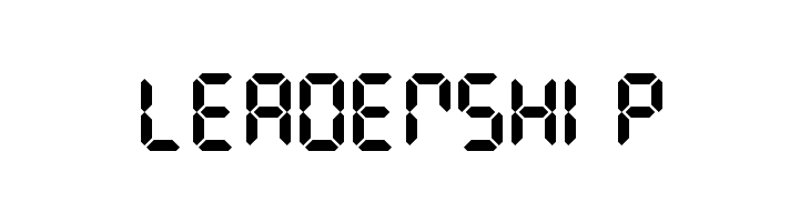 Digital Display Regular  Free Fonts Download