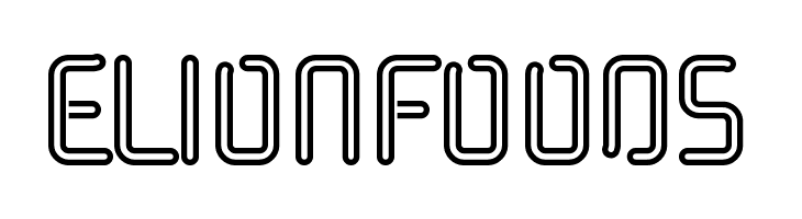 Halogen Gas Lights  Free Fonts Download