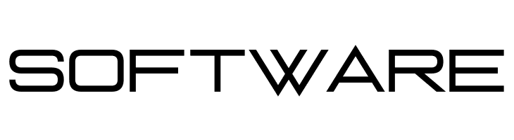 SOFTWARE Nobody Talks Font