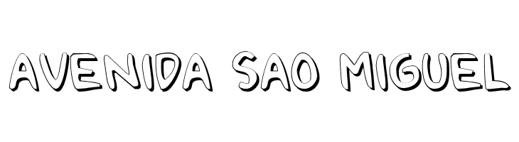 2Toon Shadow  Free Fonts Download