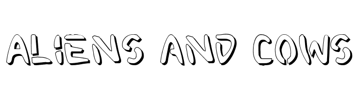 2Toon Shadow  Free Fonts Download