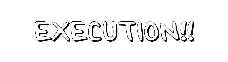 2Toon Shadow  Free Fonts Download