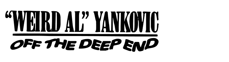 Weird Al Yankobats  Free Fonts Download