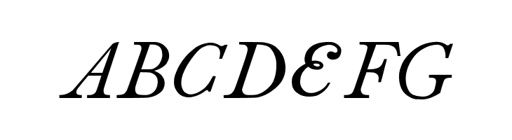 antique roman Italic  Free Fonts Download