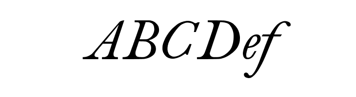 antique roman Italic  Free Fonts Download