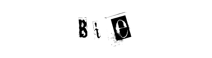 Collage anonymous  Free Fonts Download