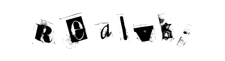 Collage anonymous  Free Fonts Download