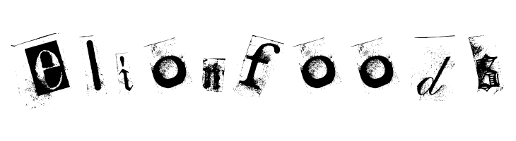 Collage anonymous  Free Fonts Download