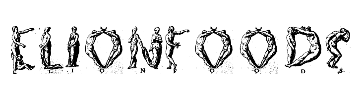 Human letters  Free Fonts Download